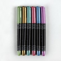 Factory OEM colorful Metallic Wine Glass window metallic ink Washable Marker Pen